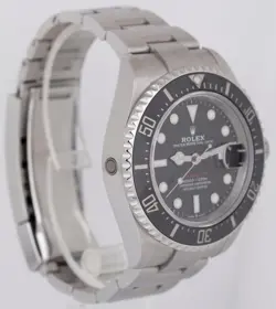 MINT ROLEX SEA-DWELLER MARK II 50TH-ANNIVERSARY RED STEEL 43MM WATCH 126600