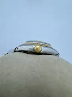 Rolex Date Ref. 6917 Gold and Silver Jubilee Bracelet with Gold Bezel Year 1973