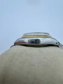Rolex Date Ref. 6917 Gold and Silver Jubilee Bracelet with Gold Bezel Year 1973