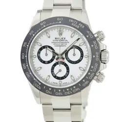 ROLEX COSMOGRAPH DAYTONA 116500LN WHITE DIAL AUTOMATIC 40MM MEN'S WATCH