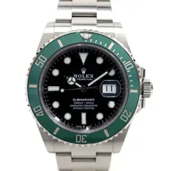 USED ROLEX SUBMARINER DATE 126610LV BLACK CASE: 41.0MM MEN'S WATCH #1211910