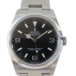 ROLEX EXPLORER Ⅰ AUTOMATIC WATCH 114270 STAINLESS STEEL BLACK