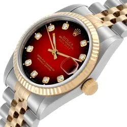GOLD RED VIGNETTE