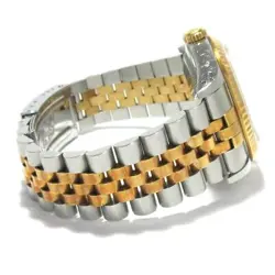 Auth ROLEX Datejust 16233G X497564 Gold Men's Wrist Watch