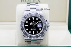 ROLEX 116710LN GMT MASTER II BLACK CERAMIC INSERT 2016 BOX & PAPER