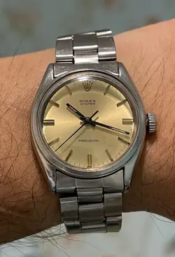 ROLEX 6694 *CHANGED MOVEMENT RADO SWISS MANUAL+NORMAL STRAP *READ INFO *DHL