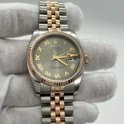 36MM SILVER ROMAN