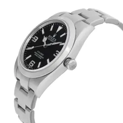 Rolex Explorer 39 Steel Black Dial Automatic Men Automatic Watch 214270