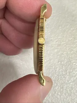 rolex cellini 18k gold watch mens 1960s Rare !! 18kt Gold 9577 Head Only Rare !!