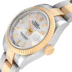 Rolex Datejust 28 Steel Yellow Gold Ladies Watch 279173 Box Card