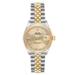 Rolex Datejust 28 Steel Yellow Gold Ladies Watch 279173 Box Card