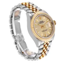 Rolex Datejust 28 Steel Yellow Gold Ladies Watch 279173 Box Card
