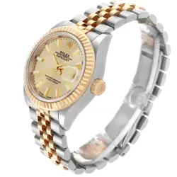 Rolex Datejust 28 Steel Yellow Gold Ladies Watch 279173 Box Card