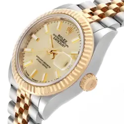 Rolex Datejust 28 Steel Yellow Gold Ladies Watch 279173 Box Card