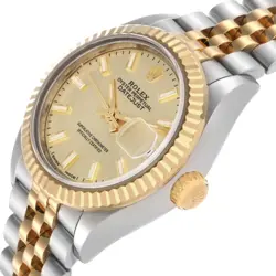 Rolex Datejust 28 Steel Yellow Gold Ladies Watch 279173 Box Card