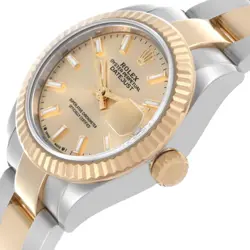 Rolex Datejust 28 Steel Yellow Gold Ladies Watch 279173 Box Card