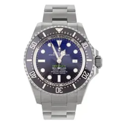 ROLEX SEA-DWELLER DEEPSEA JAMES CAMERON STEEL BLUE DIAL 44MM 126660 FULL SET