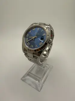 2024 ROLEX DATEJUST 126334 SILVER OYSTER BRACELET WITH SILVER BEZEL