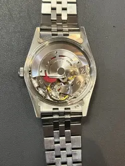 Mens Rolex Date Stainless Steel Watch Blue Dial - 15010 (Orginal Owner)