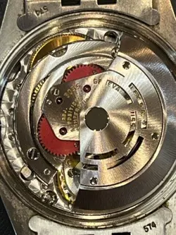 Mens Rolex Date Stainless Steel Watch Blue Dial - 15010 (Orginal Owner)