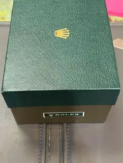 Mens Rolex Date Stainless Steel Watch Blue Dial - 15010 (Orginal Owner)