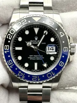 ROLEX GMT MASTER II BATMAN OYSTER BRACELET 116710BLNR