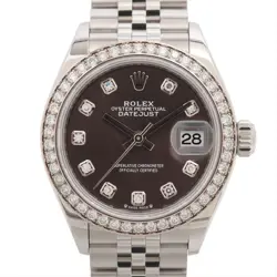 ROLEX DATEJUST 279384RBR SS×WG AT GRAY-FACE 2 EXTRA LINKS