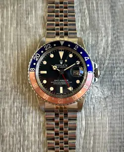 1978 ROLEX GMT MASTER PEPSI 1675