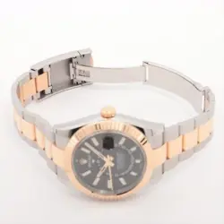 Rolex Sky-Dweller 326933 SS×YG AT Black Dial oyster bracelet