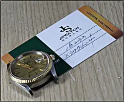 SERVICED ROLEX 16233