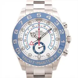 Rolex Yacht-Master II 116680 SS AT White Dial