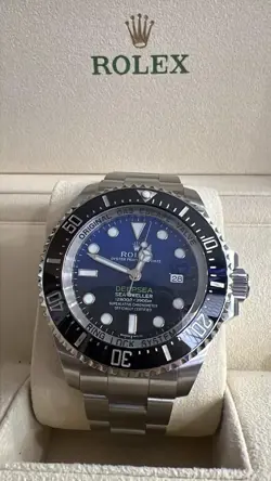 ROLEX DEEPSEA SEA-DWELLER 126660 SILVER OYSTER BRACELET  “JAMES CAMERON” W/BOX