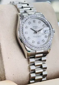 LADY-DATEJUST PRESIDENT PLATINUM