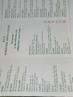 WARRANTY PAPER FOR