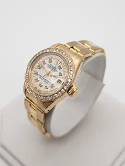 EMERALD DIAMOND WATCH