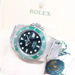 Rolex 40mm Green Dial Green Bezel Submariner Date 116610LV (2019)