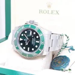 Rolex 40mm Green Dial Green Bezel Submariner Date 116610LV (2019)