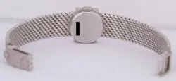 1970 Ladies Rolex Precision Cocktail 18K White Gold 16mm Diamond Watch 3170