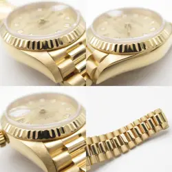 ROLEX Datejust 10P Diamond W Number CH/NP 69178G Ladies Watch From Japan G1213