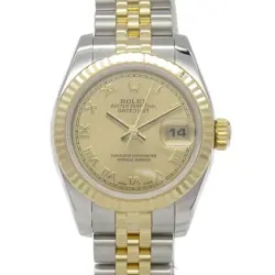 ROLEX DATEJUST V NUMBER 179173 LADIES WATCH FROM JAPAN G1213