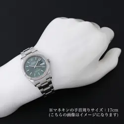 ROLEX DATEJUST 36 126234 MINT GREEN BAR 3 ROWS OYSTER BREATH RANDOM NUMBER S...