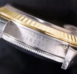 Rolex 16233 Later Version Men's 36mm DATEJUST QUICK SET  AUTOMATIC Cal 3035 Mov