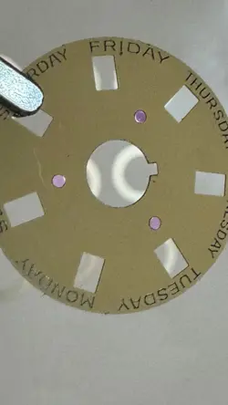 ROLEX CALENDAR DISC