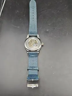 Rolex Marriage Watch w/ Custom, Dial & Case & factory bubbleback movement W/box