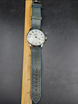 Rolex Marriage Watch w/ Custom, Dial & Case & factory bubbleback movement W/box