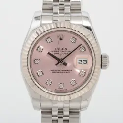 ROLEX DATEJUST 179174G SS×WG AT PINK-FACE