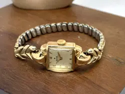 Rolex Women's Watch 8135 Vintage Cocktail 18k Gold Case Swiss Manual Wind Petite