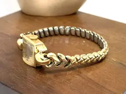 Rolex Women's Watch 8135 Vintage Cocktail 18k Gold Case Swiss Manual Wind Petite