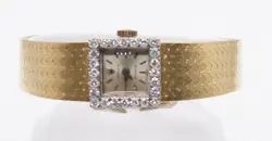 Estate $15,000 1ct VS G Diamond ROLEX 18k Yellow White Gold Ladies Watch WTY 52g
