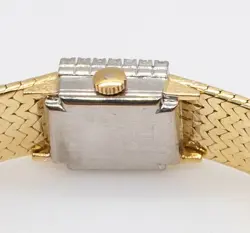 Estate $15,000 1ct VS G Diamond ROLEX 18k Yellow White Gold Ladies Watch WTY 52g